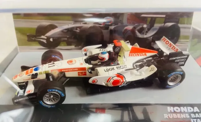 Miniatura Honda RA106 Rubens Barrichello Italy GP 2006 