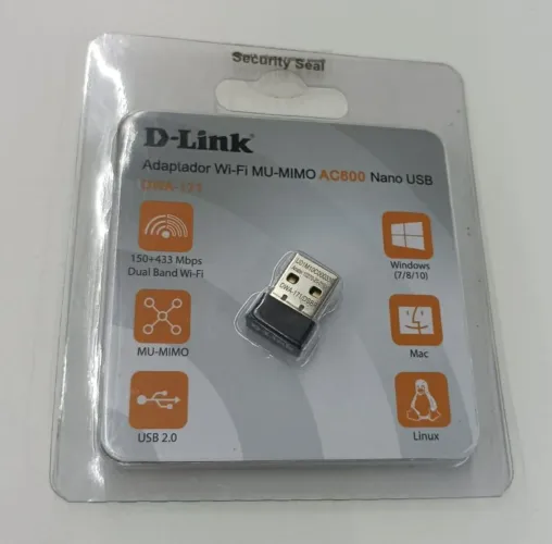 Adaptador Usb Sem Fio Ac600 Dual Band