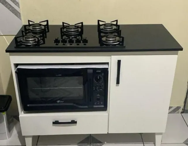 Balcão para cooktop 4/5 bocas