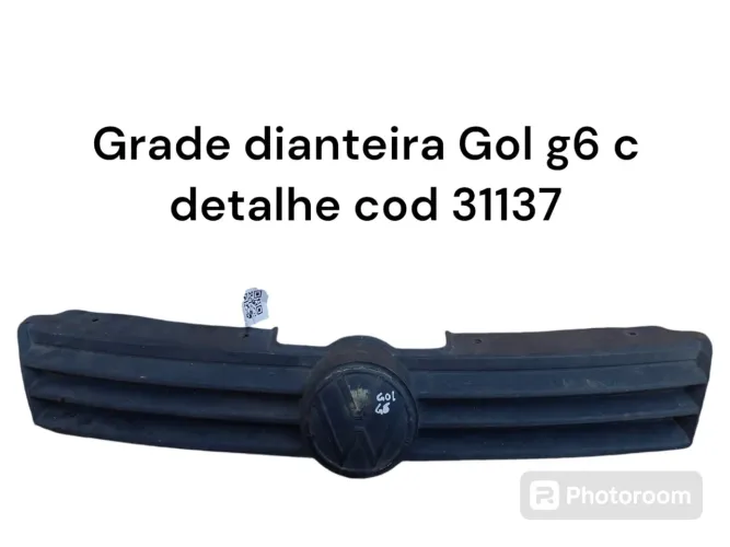 Grade Dianteira Gol G6 C Detalhe Cod 31137
