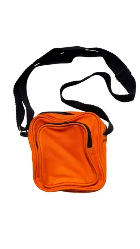 Bolsa Tiracolo Lona laranja