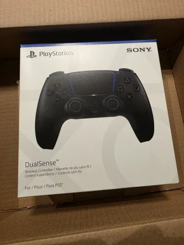 Controle DualSense PS5 Preto, Midnight Black. Novo, Lacrado, NF e Garantia.