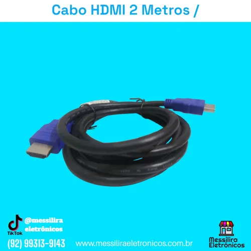 Cabo HDMI 2 metros Ultra HD