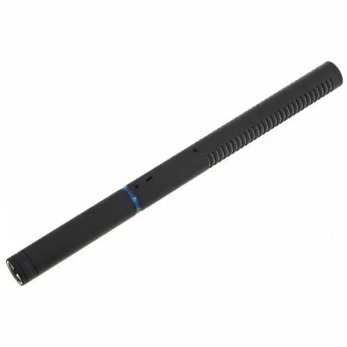 Microfone Boom - Audio-Technica AT897 - Direcional / Shotgun  - Condenser, phantom e pilha