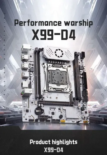 Placa-Mãe X99-D4 - TPM 2.0
