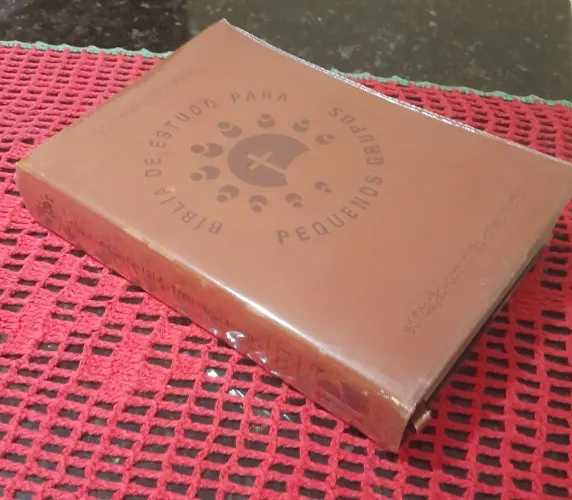 Bíblia de Estudo para Pequenos Grupos usada