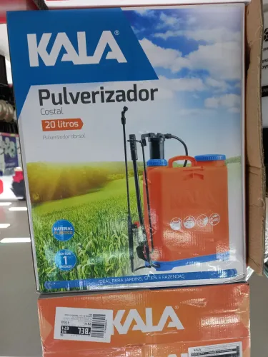 Pulverizador Costal Manual 20 Litros Kala - Alta Resistência e Conforto
