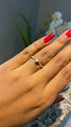 Anel Feminino de Moeda Antiga