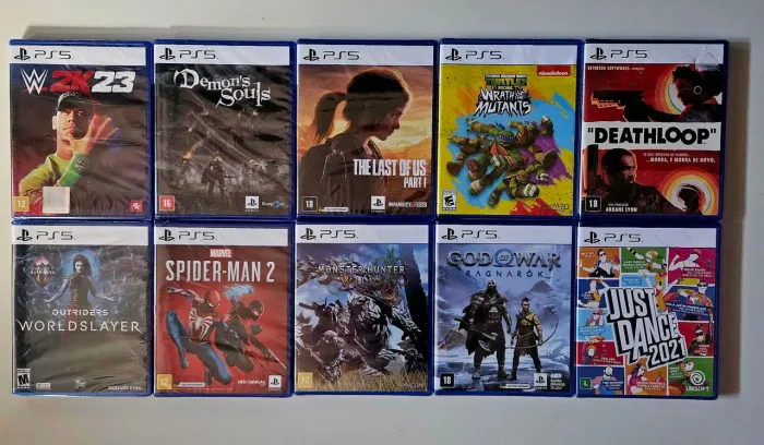 Jogos de Playstation 5 (PS5) - Diversos Títulos