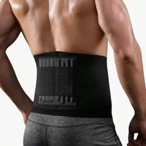 Cinta Abdominal Modeladora Lombar Com Hastes Flexíveis Postura Levantar Peso Treino z1272