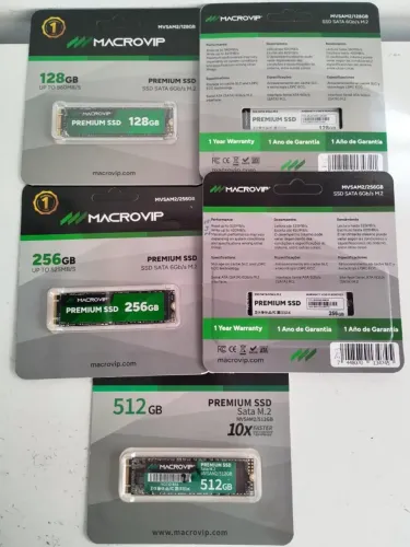 SSD M2 MacroVip Ngff / Sata 128gb // 256gb #Entrego