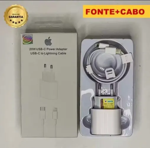 Carregador turbo homologado pela Anatel apenas 60,00