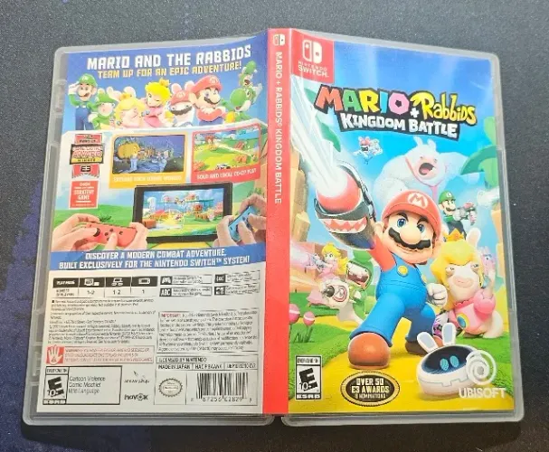Jogo Nintendo Switch Mario Rabbids Kingdom Battle - Game Usado
