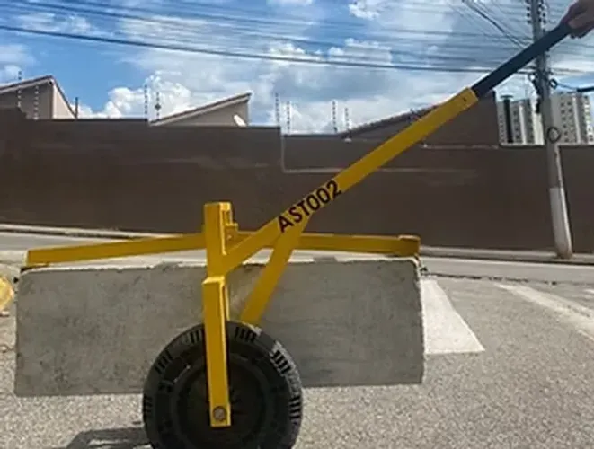 Carrinho para transporte de guia AST002 da Austor
