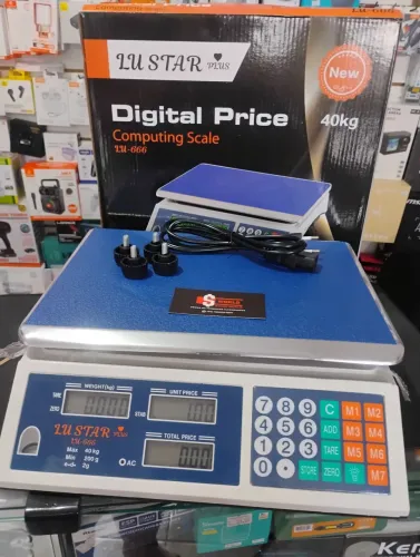Balança digital loja store world 
