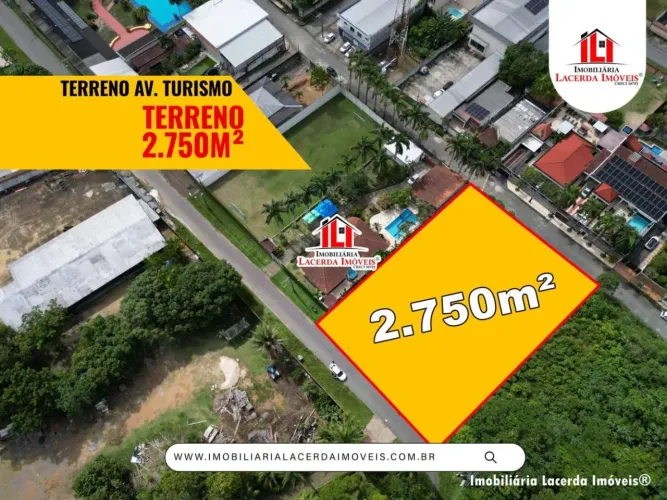 Terreno na Ponta Negra medindo 2.750m² com Registro de Imóveis