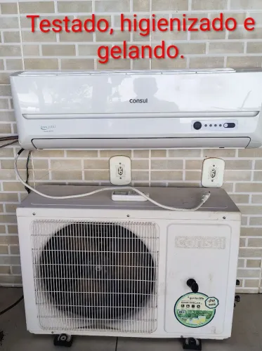 Ar condicionado 12000btus completo 1.100,00 já está desinstalado 