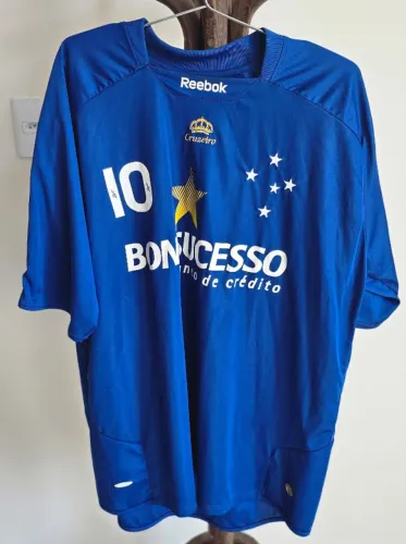 Camisa Cruzeiro Reebok 2009 N°10 - Original - Tamanho GG - Aceito Trocas em Peças de PC