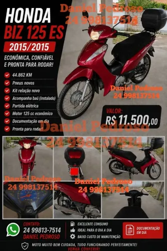 Honda Biz 125 ES 2015/2015