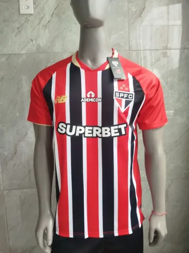 Camisa do São Paulo listrada- New Balance