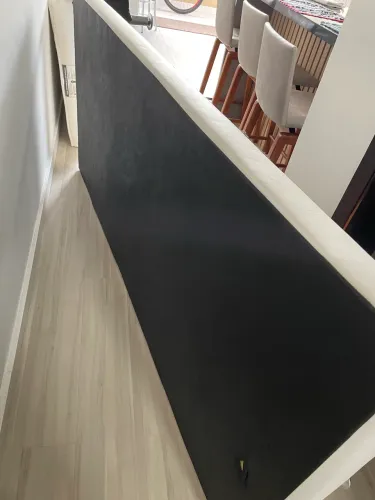 Cama de solteiro box c/ cama extra de embutir por 250 reais