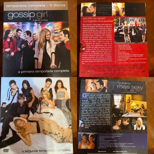 Gossip Girl - as 6 temporadas completas em DVD