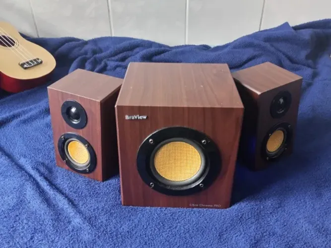 Caixa de som subwoofer 2.1 