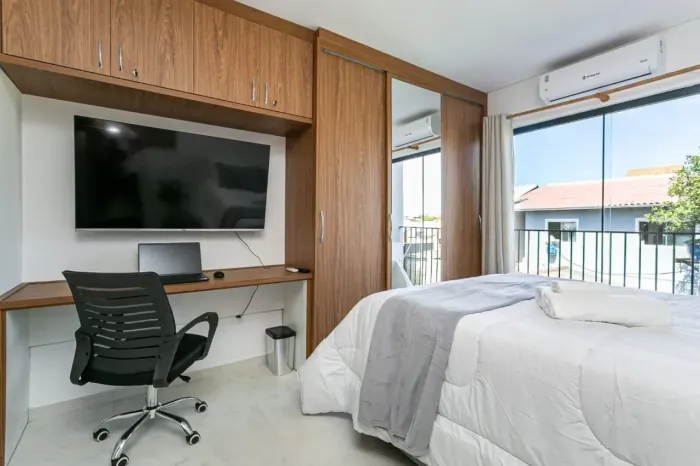 Imóvel / studio MOBILIADO a venda com 23 metros quadrados no Campeche - Florianópolis - SC