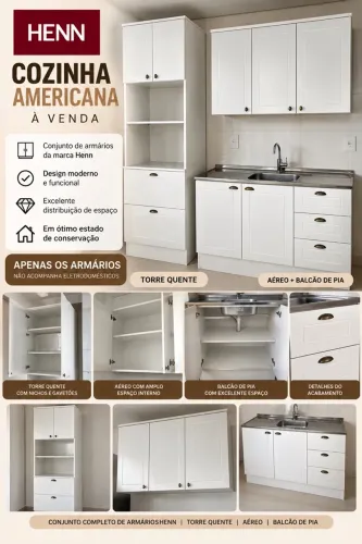 Promoção de cozinha completa com pia