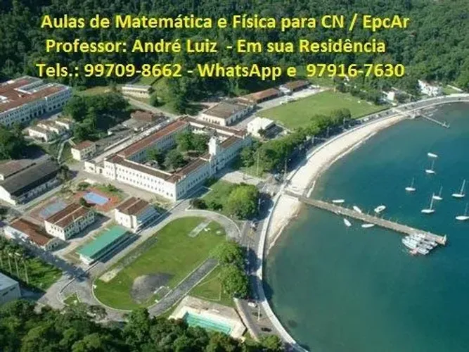 Aulas de Matemática e Física para Concursos Militares: Colégio Naval, EpcAr, AFA, IME, ITA