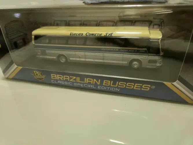 Miniatura Colecionável BR Classics 1:72 Viação Cometa