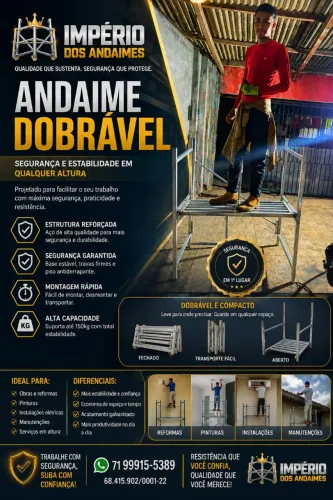 Andaimes dobravel