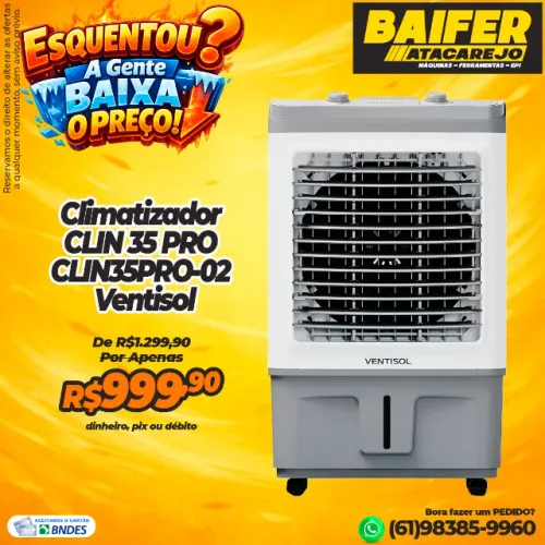 Climatizador CLIN 35 PRO CLIN35PRO-02 Ventisol