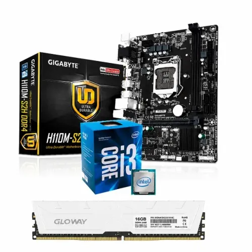 ? Intel Core i3-7100 + 16GB DDR4 Gloway + Gigabyte DDR4 | Oferta!