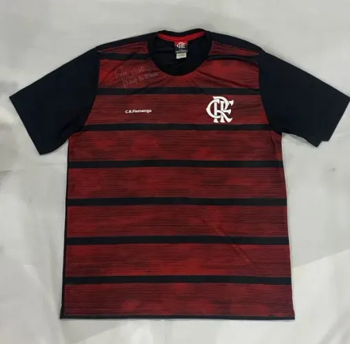 Camisa do Flamengo autografada por Rondinelli