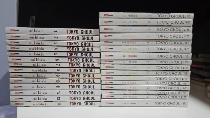 Coleção Tokyo Ghoul e Re completa
