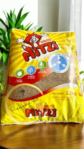 Areia Higiênica Mitzi 12Kg