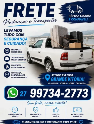 Faço frete 