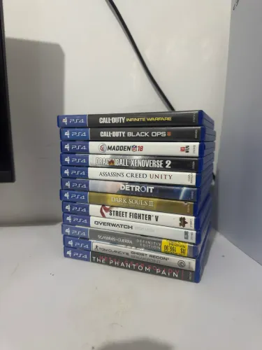 Jogos de Ps4 Seminovos | Mídia Física | Preço Baixo