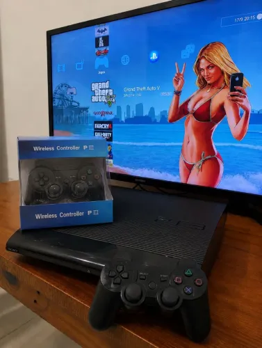 PS3 hen perfeito 500gb