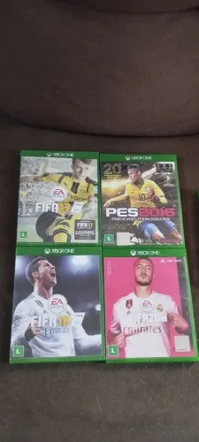  4 Jogos XBox One 1 vai de Brinde 