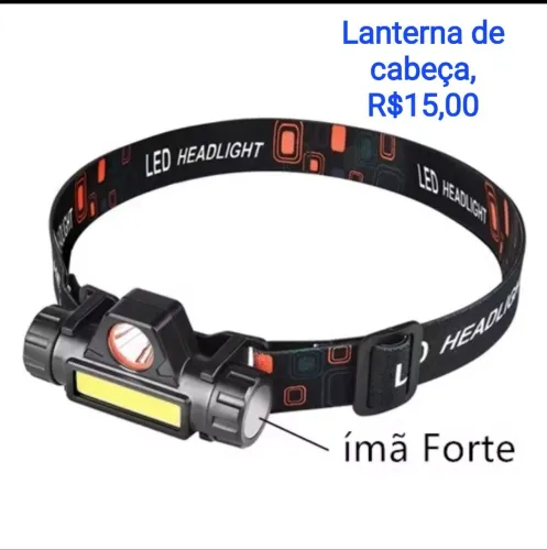 Lanterna de cabeça