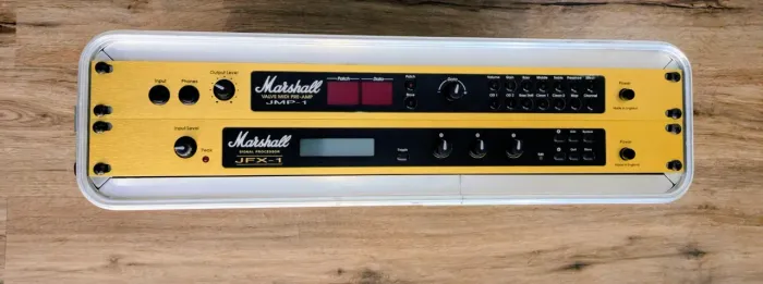 Marshall JMP-1 + JFX-1  Rack Pré-Amplificador Valvulado + Processador de Efeitos England