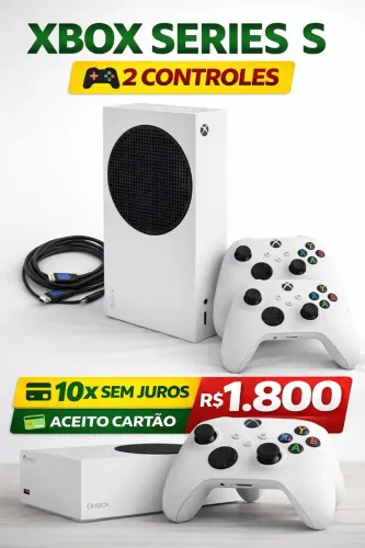Vendo Xbox Serie S + 2 controles