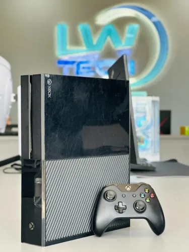 Xbox One Fat 500GB | 1 Controle + Cabos - Loja LW Tech