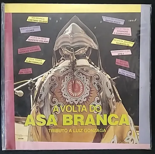 LP A Volta do Asa Branca - Tributo a Luiz Gonzaga (1994) - Raro Som Livre