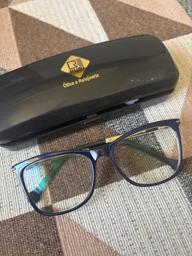 Armação Oculos Azul Marinho