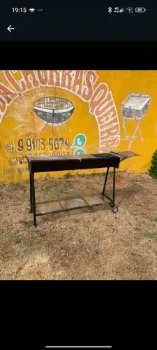 Churrasqueira para espetinhos Nova