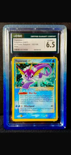 Vaporeon gold star cgc 6.5