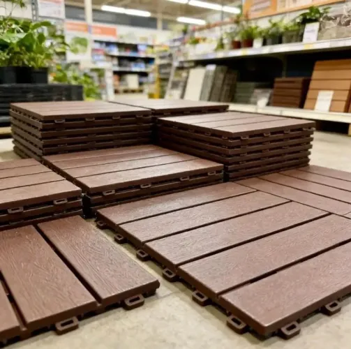 Kit 10 Deck Modular Plástico - Aceito Cartão